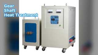 100 kW Induktionserwärmung für Getriebewellen