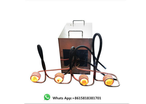 Schmiede-Maschine mit Mutterbolzen 7.6L/Min der Induktions-35KW der Heizungs-80KHZ