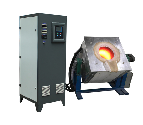 Ausrüstungs-Touch Screen Licht-Frequenz 1-10Khz der Induktions-60KW schmelzende für Metalldas schmelzen